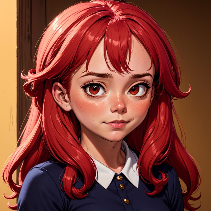 2565348153-sdgen 1girl, cute, red hair, masterpiece, detailed, clear,  (sdgen_ti_0.9).png